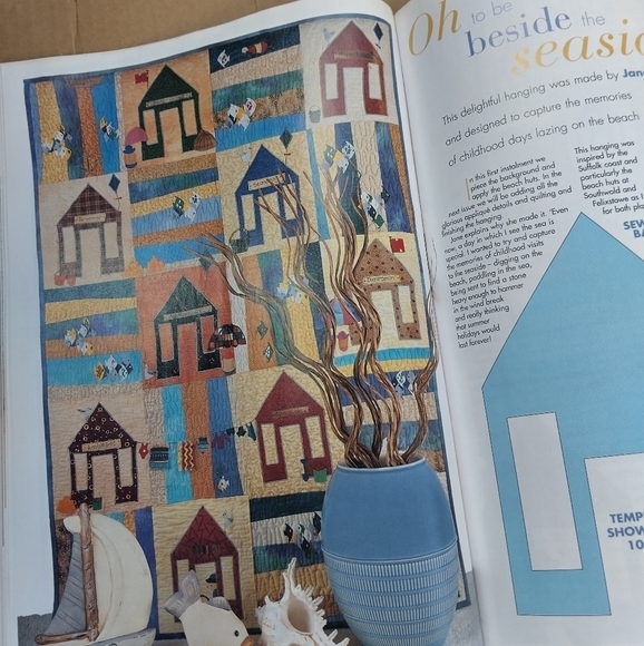 Popular Patchwork Magazine June 2003 Quilting Quilt Patterns - Picture 4 of 7